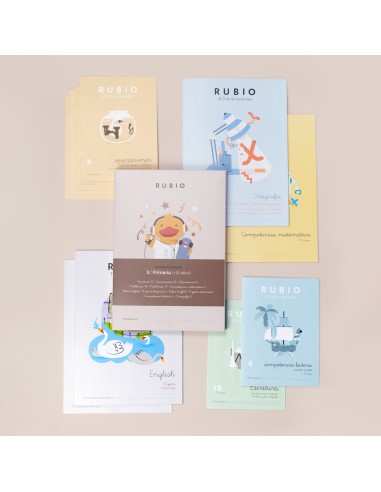 Pack de cuadernos 5º de Primaria 10 anos